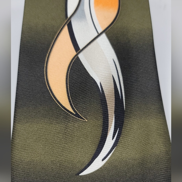 👔👔👔Shlomi Haziza Dance Sculpture Rendering Handmade Silk Tie. - Picture 3 of 8